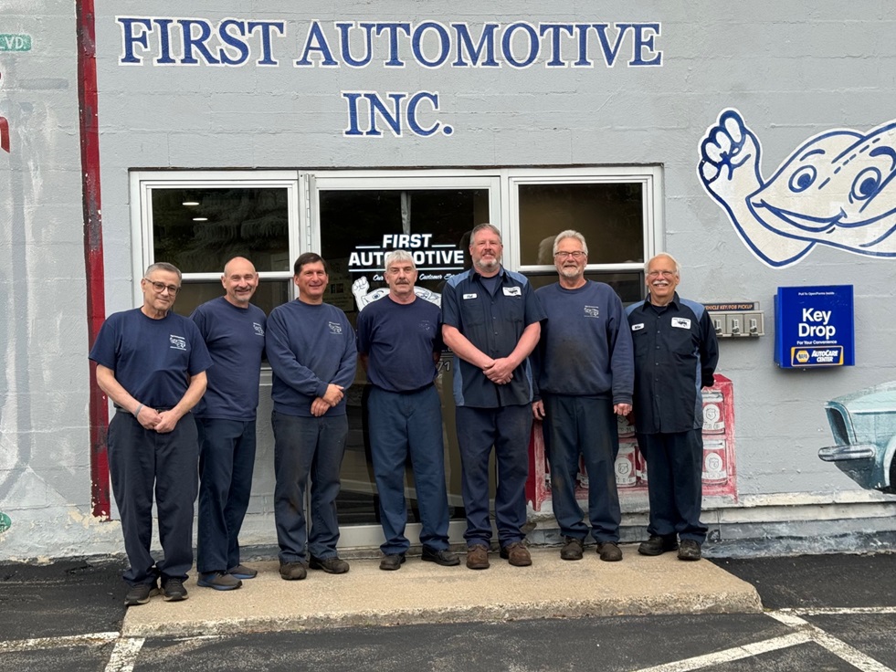 mechanic near liverpool ny image of auto technicians at first automotive auto repair