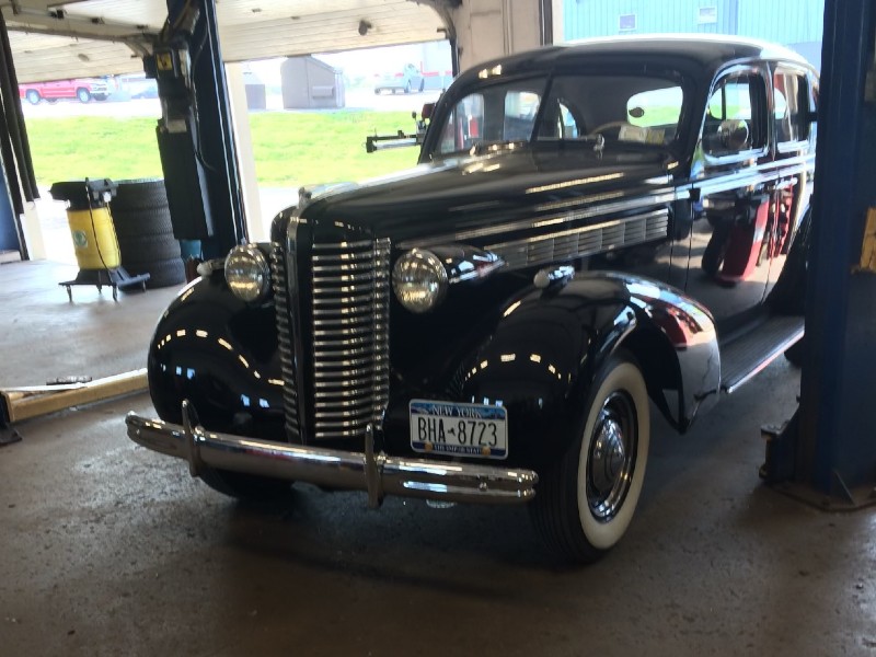 auto services near liverpool ny image of a black antique car in first automotive garage